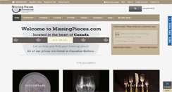 Desktop Screenshot of missingpieces.com